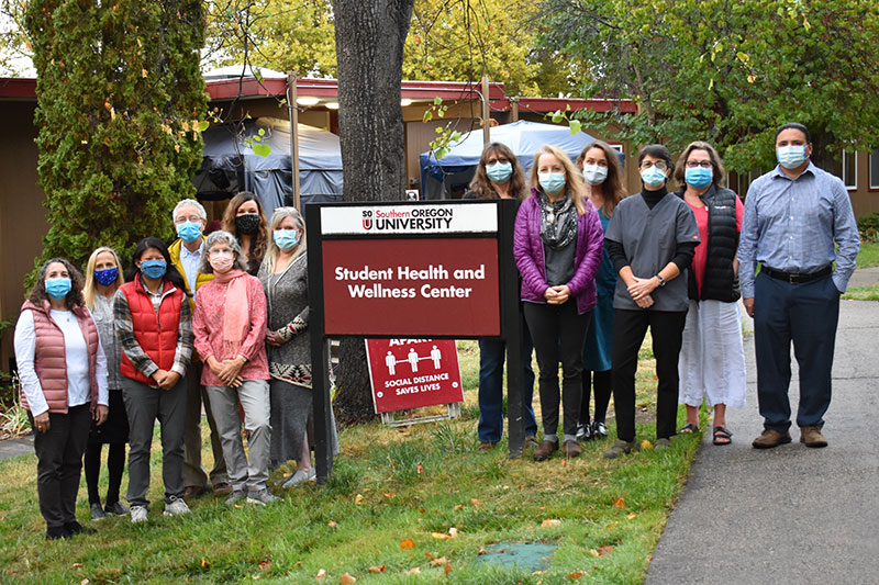 Southern Oregon University Student Health and Wellness Center Care Team at SOU Learn More